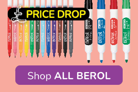  Price drop on all our Berol products